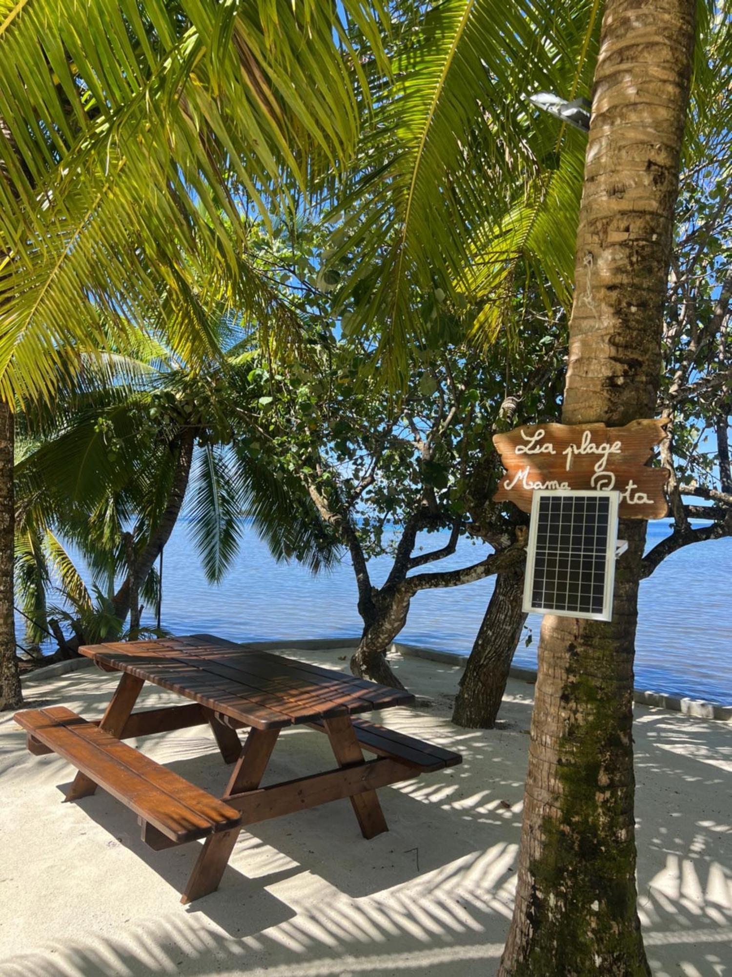 Fare Mama Rota - Au Bord De L'Ocean Villa Taputapuapea Exteriör bild